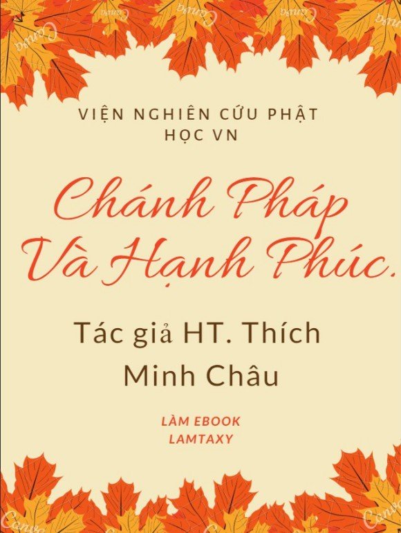 Chánh Pháp Và Hạnh Phúc